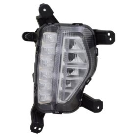 Hyundai Santa Fe Xl 2017-2018 Passenger Side Led Fog Light Assembly - HY2593165 OEM# 92202B8610