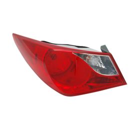 2011-2014 Hyundai Sonata Tail Lamp Driver Side Exclude Hyb HQ - OEM# 924013Q000 - HY2804116-3