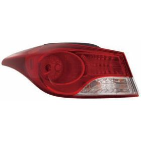 2013 Hyundai Elantra Coupe Tail Lamp Driver Side Korea Built HQ - OEM# 924013X050 - HY2804120-3