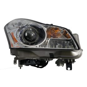 2007-2008 Infiniti G35 Sedan Passenger Side Headlight Lens Housing - OEM - IN2519107OE
