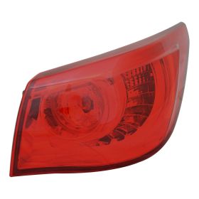 Infiniti Q50 Sedan 2014-2015 Passenger Side Outer Tail Light Assembly - IN2805101