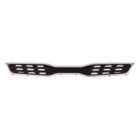 2012-2015 Kia Rio Hatchback Grille Upper Chrome/Black W/Fog Lamp Hole Type - OEM# 863501W210 - KI1200152-3