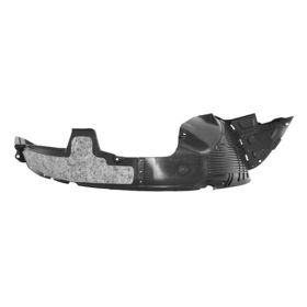 KIA Forte 2014-2016 Front Passenger Side Fender Liner - KI1249122
