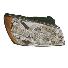 2004-2006 Kia Spectra (2004-)(Sedan) Head Lamp Driver Side Chrome Lx Model HQ - OEM# 921012F030 - KI2502116-3