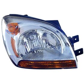 2005-2008 Kia Sportage Head Lamp Passenger Side HQ - OEM# 921021F031 - KI2503115-3