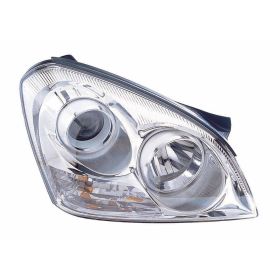 2007-2008 Kia Optima (2006-) Head Lamp Passenger Side W/O App Pkg W/Chrome Bezel HQ - KI2503132-3