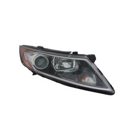 KIA Optima Hybrid 2011-2013 Passenger Side Halogen Head Light Assembly - KI2503156 OEM# 921024U020
