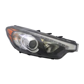 KIA Forte 2014-2015 Passenger Side Halogen Headlamp Assembly - KI2503171 OEM# 92102A7210