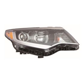 2016-2018 Kia Optima  Head Lamp Passenger Side Halogen Projector Type 1 HQ - OEM# 92102D5000 - KI2503196-3