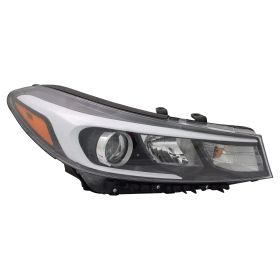 KIA Forte5 (5-door Hback) 2017-2018 Passenger Side Halogen Headlight Assembly - KI2503205C