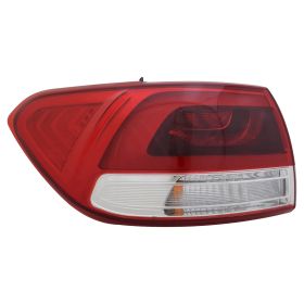 2016-2018 KIA SORENTO Driver Side Outer Tail Light Assembly - KI2804120 OEM# 92401C6101