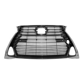 2016-2020 Lexus Gs350 Grille Ptd Black W/Chrome Moulding W/Sensor W/O F-Sport Pkg - OEM# 5310130870 - LX1200189-3