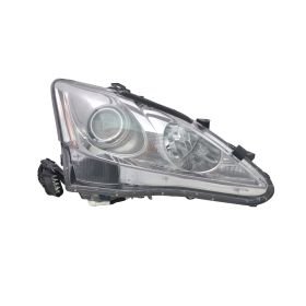 2009-2010 Lexus Is250 Sedan Head Lamp Passenger Side Halogen W/O Auto Leveling HQ - OEM# 8113053400 - LX2519125-3