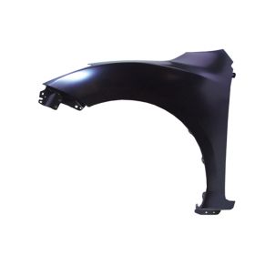 2010-2013 Mazda 3- Sedan / Hatchback Front Fender  Lh (Driver Side)- W/O Signal Lamp Hole- W/ Stone Guard (W/O Moulding Hole) - MA1240163-2
