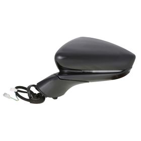 2019-2021 Mazda Mazda 3 Door Mirror Driver Side Power Htd Ptm W/Blind Spot/Memory/Signal Hb Model - OEM# BCKP69181E-PFM - MA1320241-3