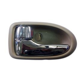2000-2003 Mazda Mpv Door Handle Inner Front Driver Side Beige W/Chrome - MA1352106-3