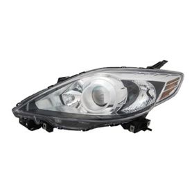 2008-2009 Mazda Mazda 5 Head Lamp Driver Side Halogen Black Bezel HQ - OEM# CE51510L0C - MA2518128-3