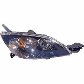 2004-2006 Mazda Mazda 3 Head Lamp Passenger Side Hb W/Hid HQ - OEM# BN8G51031E - MA2519112-3