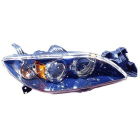 Mazda 3 2004-2006 Passenger Side Hid Head Light Lens And Housing - MA2519113 OEM# BN8R51031A