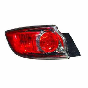 2010-2013 Mazda Mazda 3 Tail Lamp Driver Side W/O Led Standard Hb HQ - OEM# BBN751160C - MA2800147-3