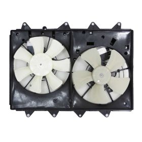 Mazda CX9 2010-2015 Radiator And Condenser Fan Assembly With Two Fans Side By Side - MA3115148