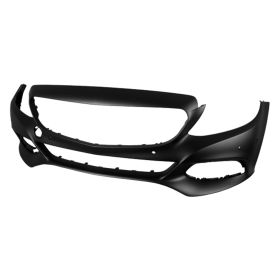 2015-2016 Mercedes C300 Bumper Front Primed W/O Amg/Lux W/Camera/Sensor - OEM# 2058802040649999 - MB1000511-3