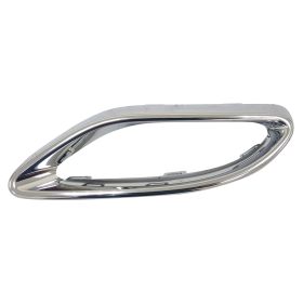 Mercedes A220 2019 Rear Driver Side Bumper Cover Exhaust Pipe Hole Trim - MB1138107