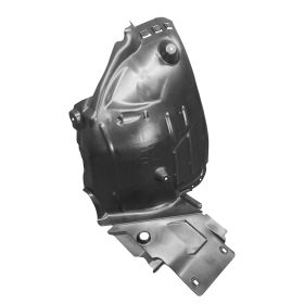 2015-2015 Mercedes C400 Front Passenger Side Rearward Fender Liner - Best Value - MB1249192