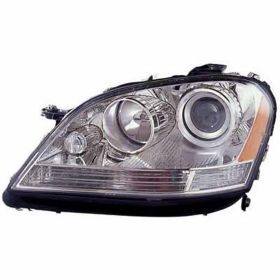2006-2007 Mercedes Benz Ml320 Headlamp Assembly  Lh (Driver Side)- Halogen - MB2502146-2
