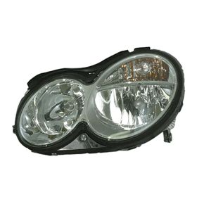 Mercedes C55 Amg 2005-2006 Driver Side Halogen Head Light Assembly - MB2502173