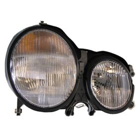 Mercedes E320 2000-2003 Passenger Side Halogen Head Light Assembly - MB2503105