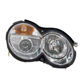 Mercedes Sl600 2003-2006 Passenger Side Hid Head Light Assembly - MB2503132