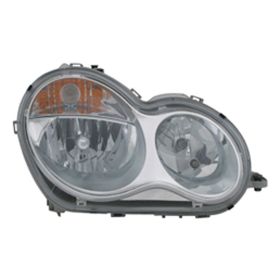 Mercedes C230 2005-2007 Passenger Side Halogen Head Light Assembly - MB2503148