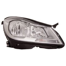 2012-2014 Mercedes C250 Head Lamp Passenger Side Halogen Chrome Housing Sedan W/O Cornering Lamp HQ - OEM# 2048205459 - MB2503187-3