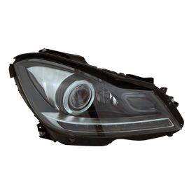 Mercedes C250 2012-2015 Passenger Side Bi-xenon Head Lamp Assembly - MB2503197