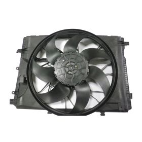 Mercedes Slc300 2008-2014 Radiator And Condenser Fan Assembly With One Big Fan - MB3115122