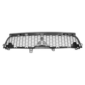 Mitsubishi Outlander 2010-2013 Front Upper Grille - MI1200263 OEM# 6402A198