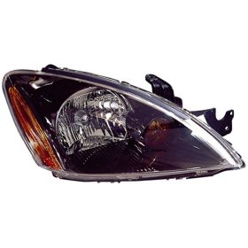 2004-2006 Mitsubishi Lancer Head Lamp Passenger Side Black Bezel For Ralliart Model HQ - OEM# MN161940 - MI2503135-3