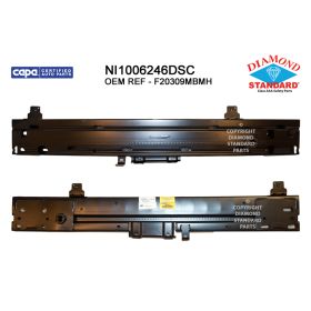 2015-2016 Nissan Versa- Note Front Bumper Rebar- Automatic Transmission - NI1006246-2