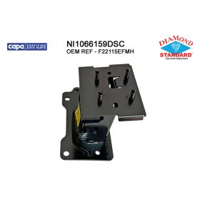 2020-2021 Nissan Kicks Front Bumper Rebar Bracket, Lh (Driver Side)- Steel - NI1066159-2