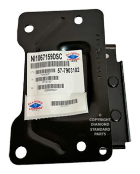 2020-2021 Nissan Kicks Front Bumper Rebar Bracket, Rh (Passenger Side)- Steel - NI1067159-2