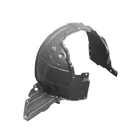 2017-2019 Nissan Sentra Fender Liner Front Passenger Side Vacuum Molded 1.6Sr Turbo - OEM# 638404FU0A-PFM - NI1249162-3