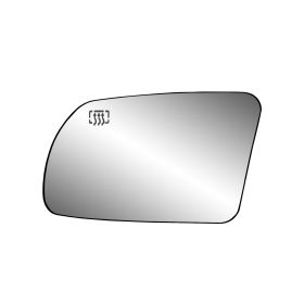 2007-2012 Nissan Altima - Driver Side Door Mirror Glass Assembly [encased In Backing] - NI1324104