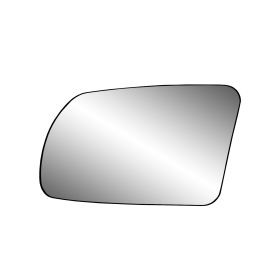 2010-2013 Nissan Altima - Driver Side Door Mirror Glass Assembly [encased In Backing] - NI1324105