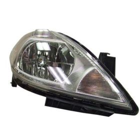 2007-2012 Nissan Versa Head Lamp Passenger Side Exclude 2012 Sedan HQ - OEM# 26010EM30A - NI2503165-3