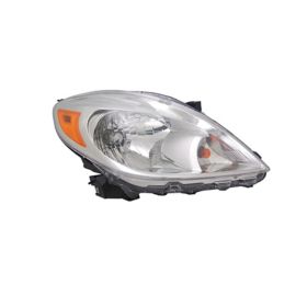 2012-2014 Nissan Versa Sedan Passenger Side Halogen Headlight Assembly - Best Value ® - NI2503207