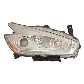 2017 Nissan Murano Head Lamp Passenger Side Halogen HQ - OEM# 260105AA0E - NI2503255-3