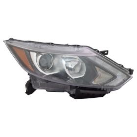 2017-2019 Nissan Rogue Sport - Reconditioned Oe Passenger Side Halogen Headlight Assembly - NI2503258