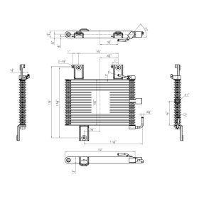 Nissan Frontier Pickup 2005-2019 Automatic Transmission Oil Cooler Assembly - NI4050101
