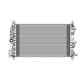Chevrolet Cruze 2011-2014 Radiator - RAD13197